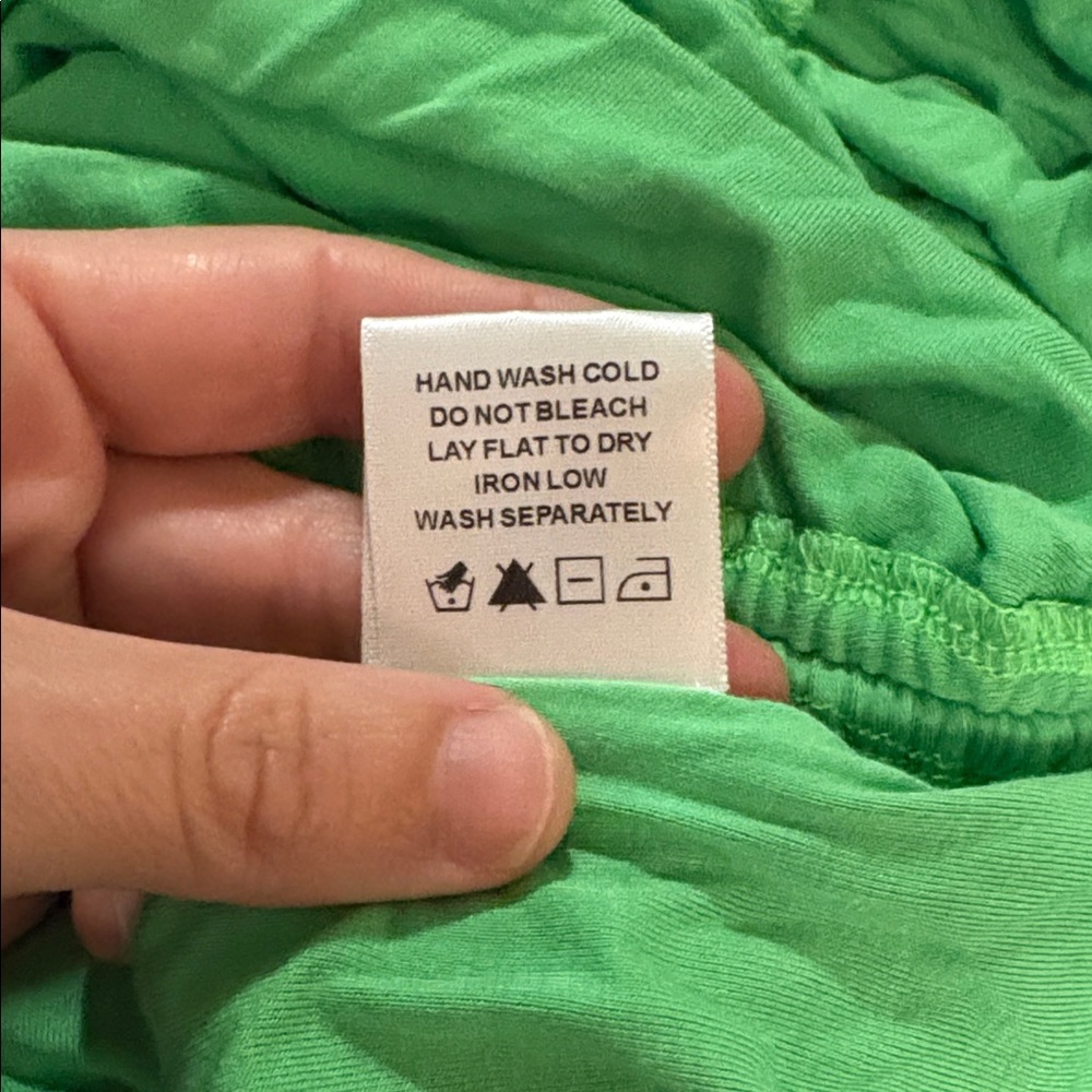 Camila Coelho Lena Mini Dress in Green SZ XS EUC - Picture 7 of 7